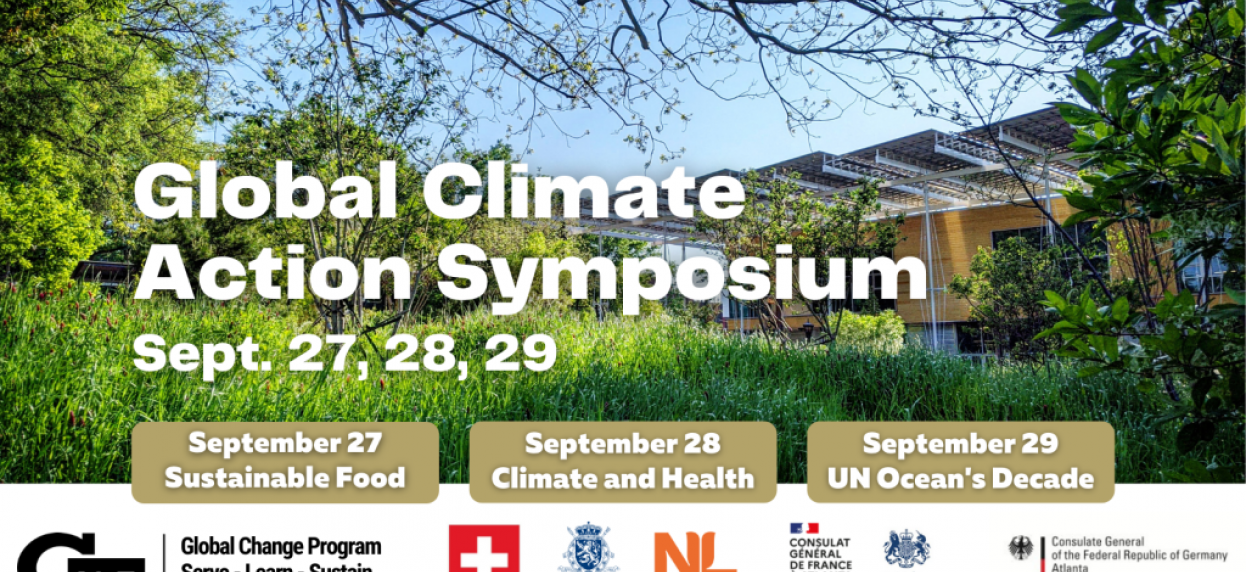 Global Climate Action Symposium Georgia Tech Consulate of France Atlanta