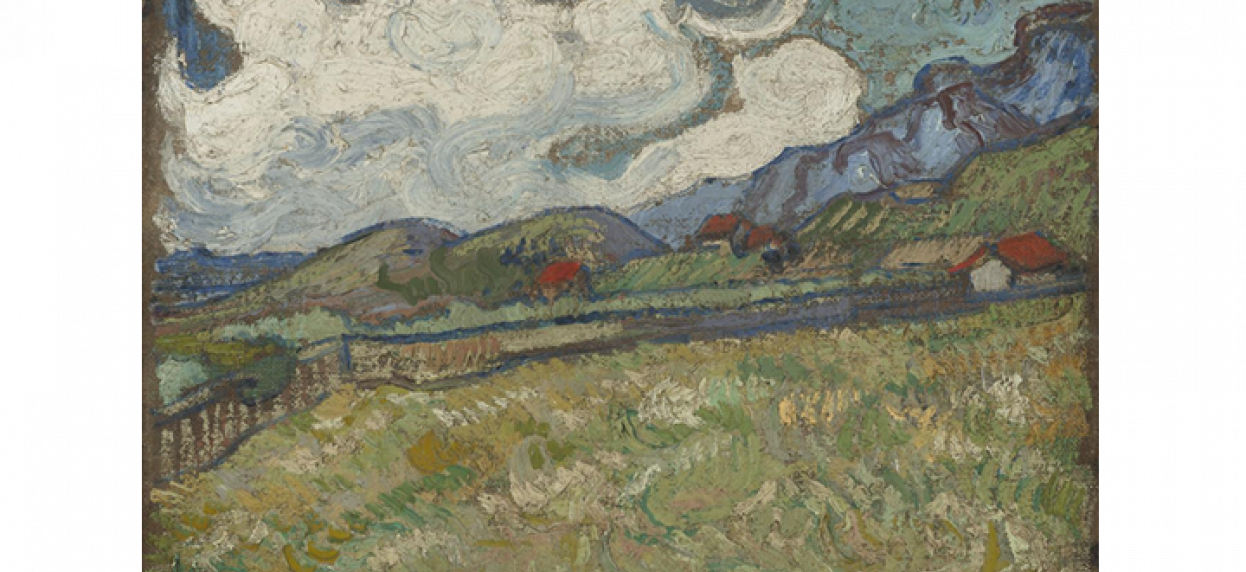 The Wheat Field behind St. Paul's Hospital