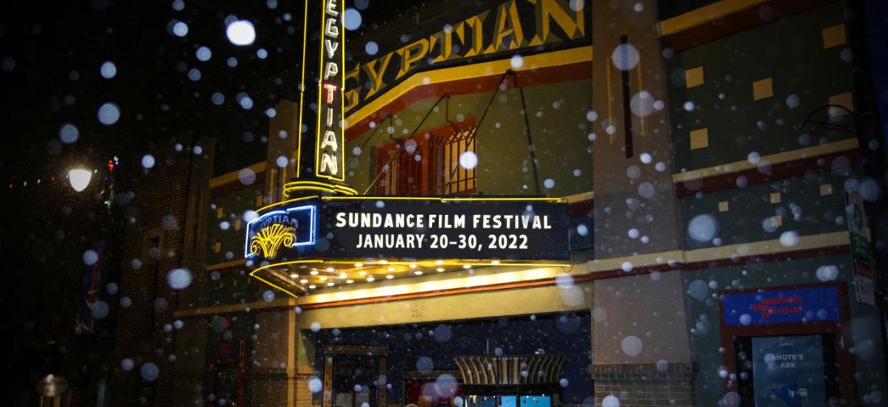 Picture of the Egyptian Theater during the Sundance Film Festival