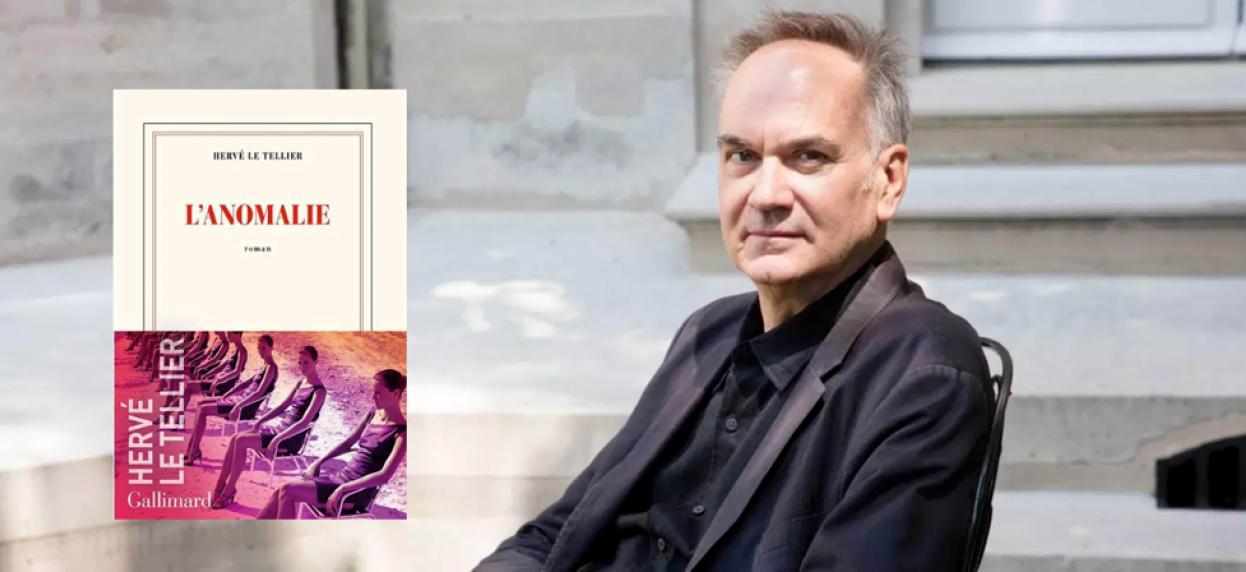Boswell Book Company and Alliance Française de Milwaukee host a virtual event with Hervé Le Tellier author of The Anomaly, the 2021 winner of the Prix Goncourt.