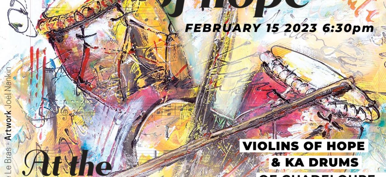 The Violins of Hope Meet the Ka Drums of Guadeloupe