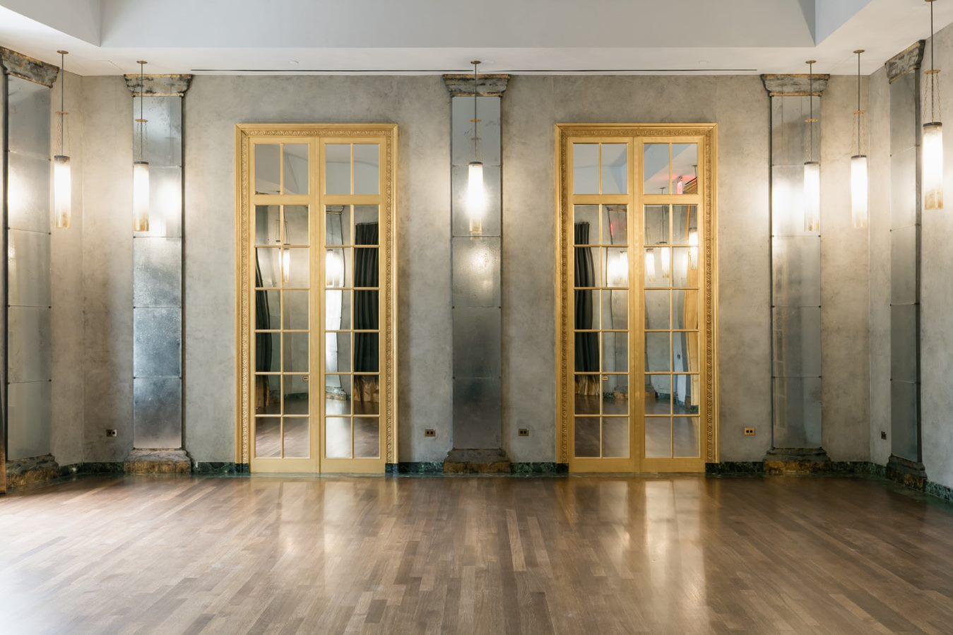 The ballroom at the Payne Whitney Mansion