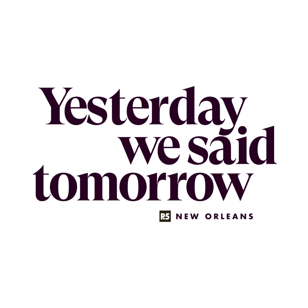 Yesterday we said tomorrow