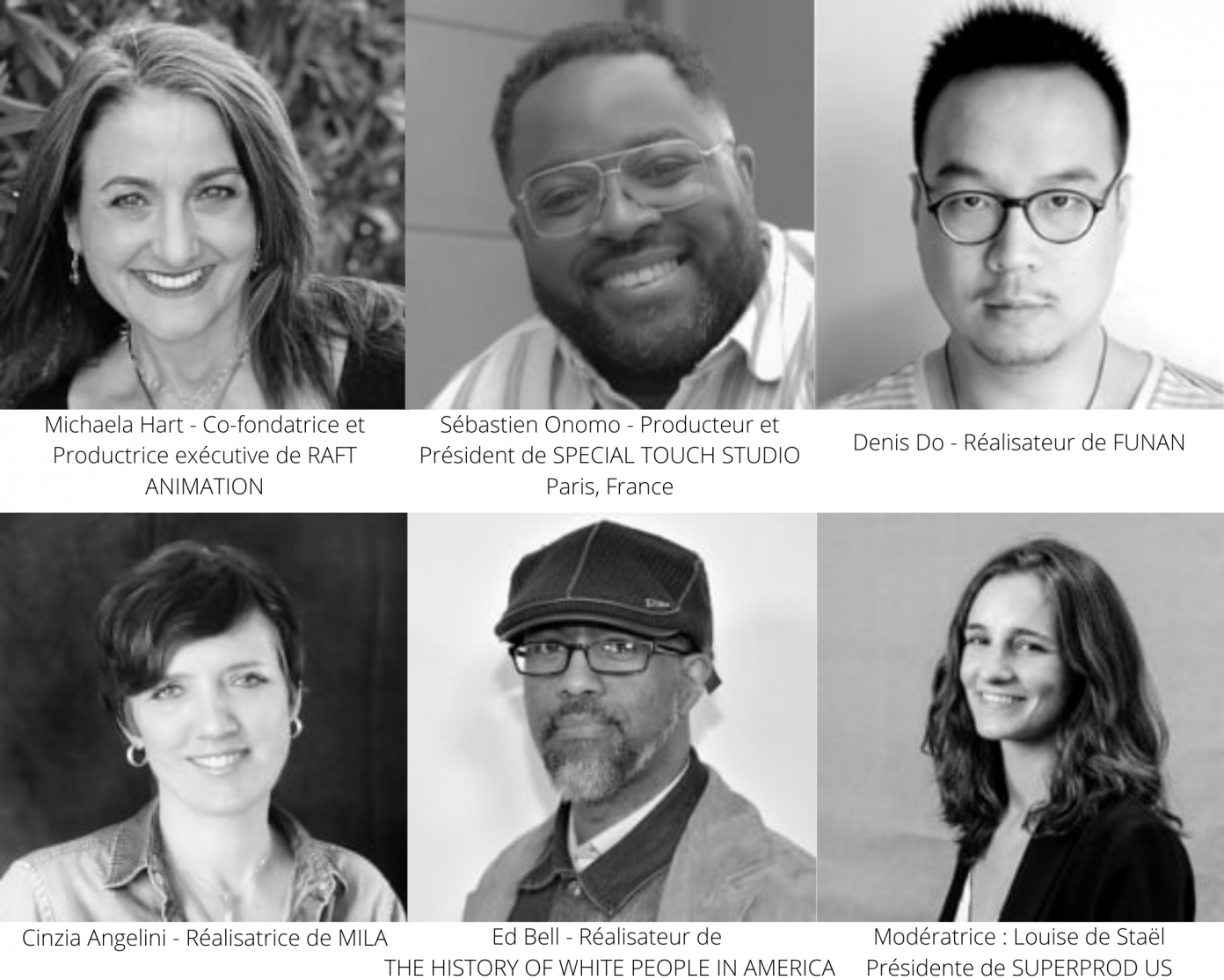 Animated Visions of Reality : the Panelists