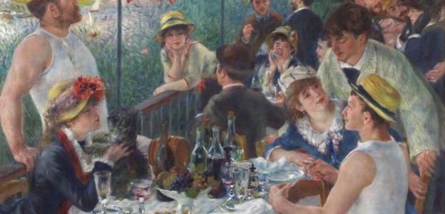 Pierre-Auguste Renoir, Luncheon of the Boating Party, 1880-81, Oil on canvas, 51 1/4 x 69 1/8 in., The Phillips Collection, Acquired 1923